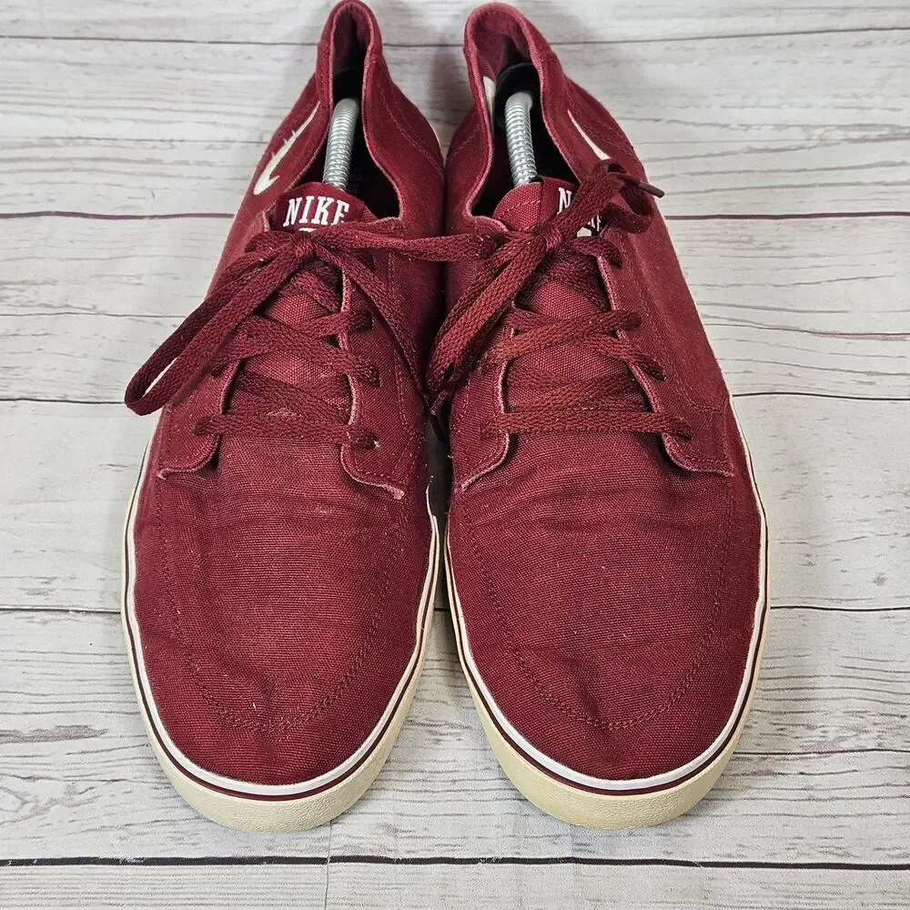 Nike 6.0 Braata LR Shoes Mens Size 13 Red Low Top Skateboarding 458697-610